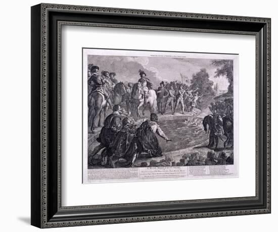 New River Head, Finsbury, London, C1740-George Bickham-Framed Giclee Print