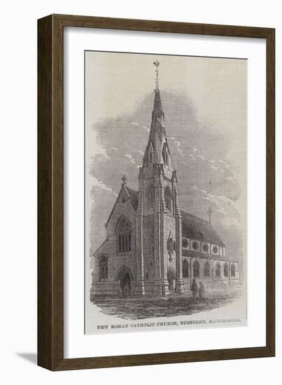 New Roman Catholic Church, Rusholme, Manchester-null-Framed Giclee Print