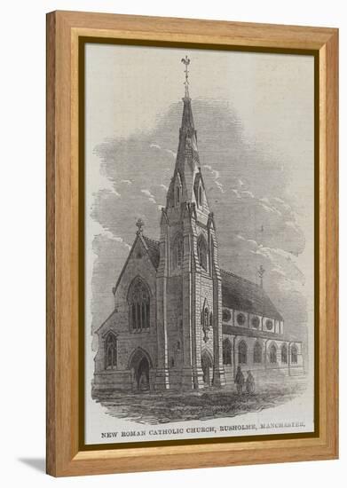 New Roman Catholic Church, Rusholme, Manchester-null-Framed Premier Image Canvas