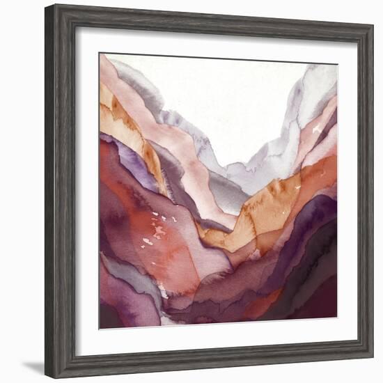 New Rose Quartz B-GI ArtLab-Framed Giclee Print