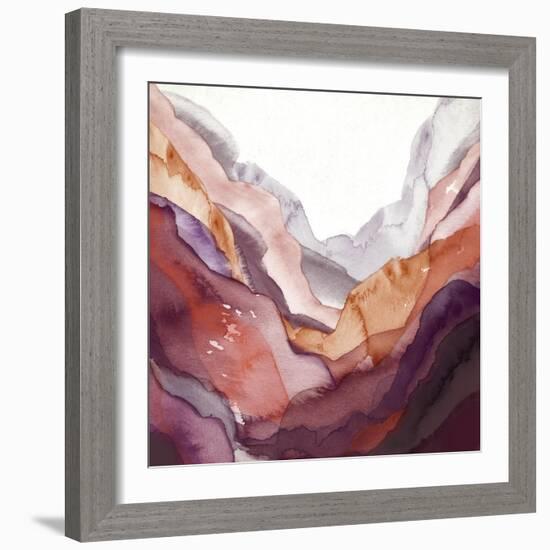 New Rose Quartz B-GI ArtLab-Framed Giclee Print