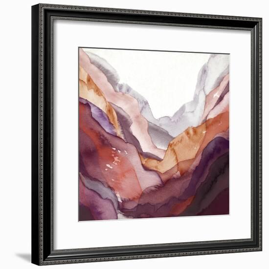 New Rose Quartz B-GI ArtLab-Framed Giclee Print