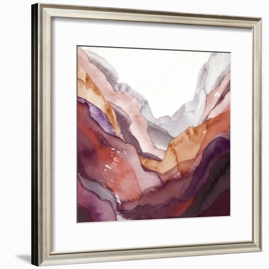 New Rose Quartz B-GI ArtLab-Framed Giclee Print