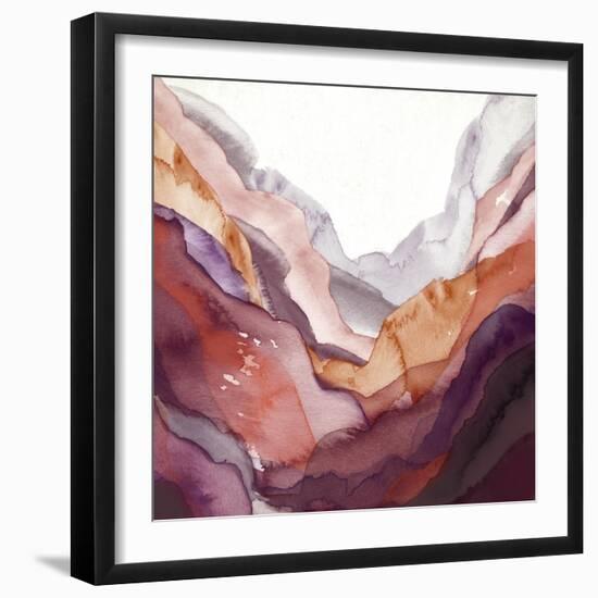 New Rose Quartz B-GI ArtLab-Framed Giclee Print