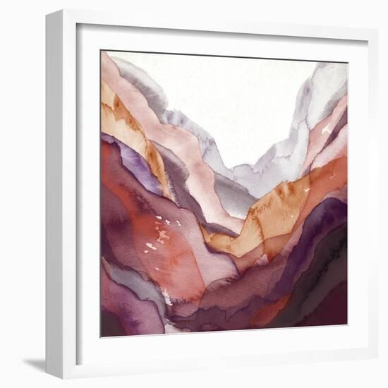 New Rose Quartz B-GI ArtLab-Framed Giclee Print