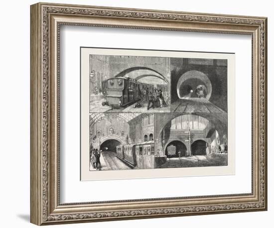 New Route to Brighton-null-Framed Giclee Print