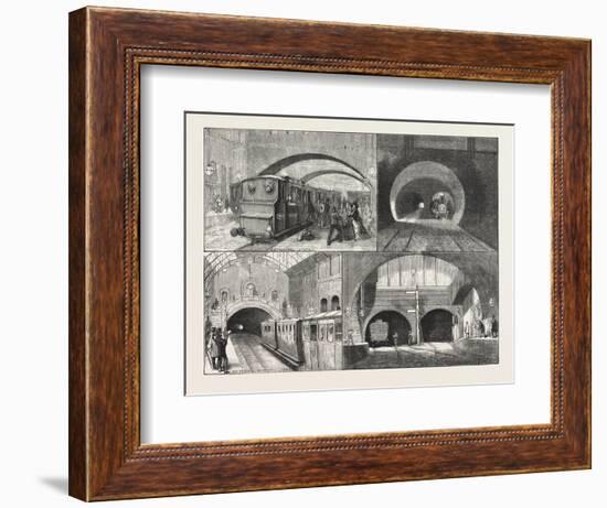 New Route to Brighton-null-Framed Giclee Print