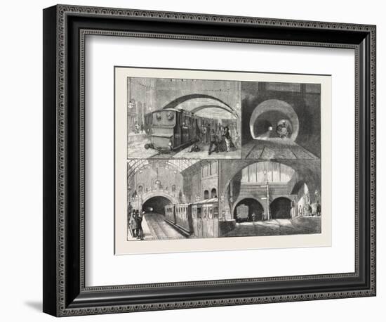 New Route to Brighton-null-Framed Giclee Print