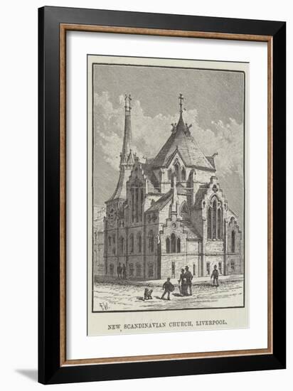 New Scandinavian Church, Liverpool-Frank Watkins-Framed Giclee Print