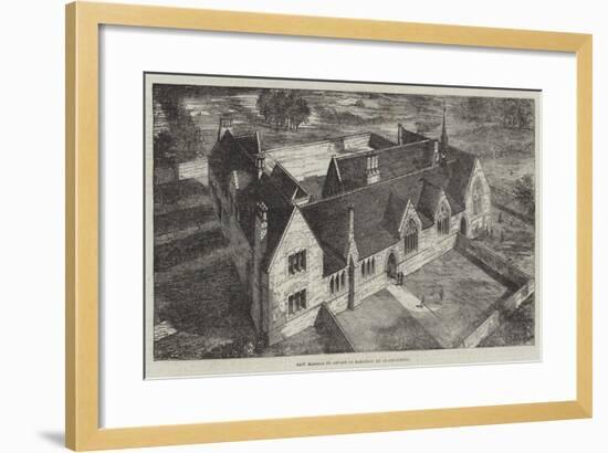New Schools in Course of Erection at Stantonbury-null-Framed Giclee Print