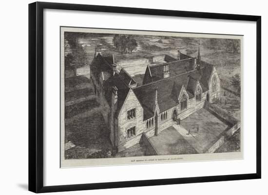 New Schools in Course of Erection at Stantonbury-null-Framed Giclee Print