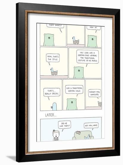 New Shorts-Reza Farazmand-Framed Art Print