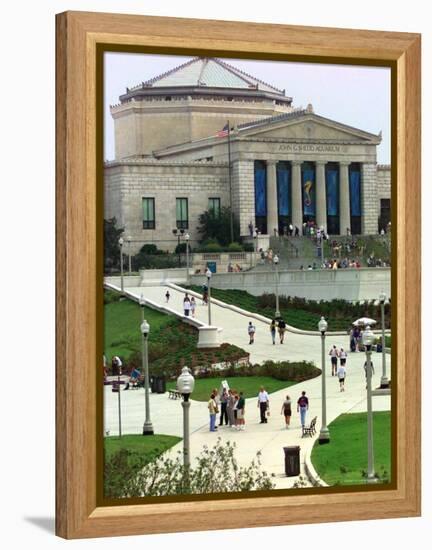 New Sidewalks and Landscaping Give Rise to the Shedd Aquarium-null-Framed Premier Image Canvas