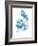 New Skull (Blue)-Balazs Solti-Framed Art Print