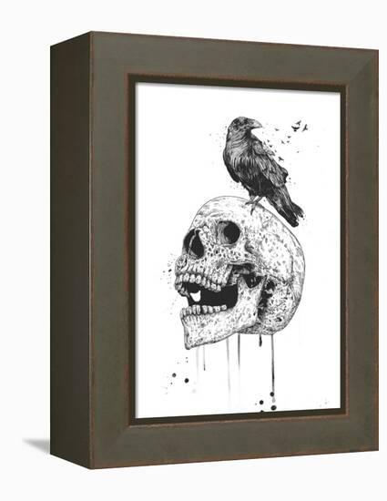 New Skull-Balazs Solti-Framed Stretched Canvas