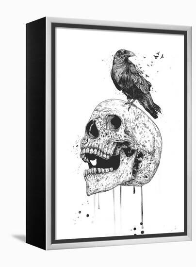 New Skull-Balazs Solti-Framed Stretched Canvas