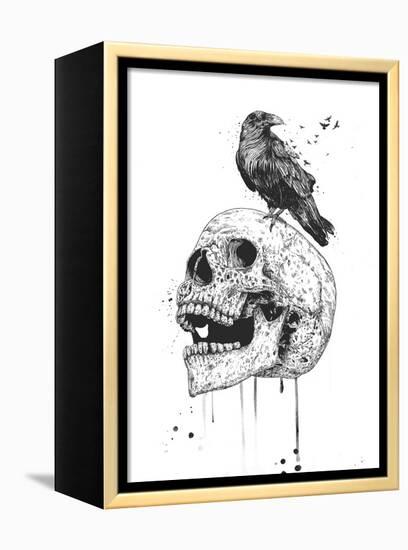 New Skull-Balazs Solti-Framed Stretched Canvas