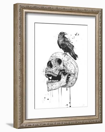 New Skull-Balazs Solti-Framed Art Print