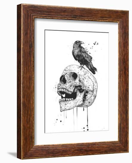 New Skull-Balazs Solti-Framed Art Print