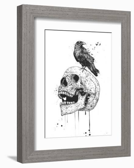 New Skull-Balazs Solti-Framed Art Print