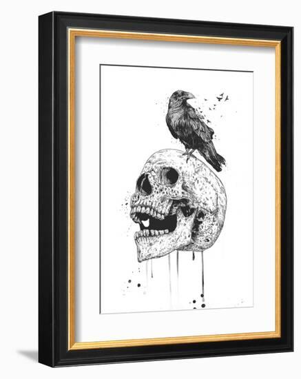 New Skull-Balazs Solti-Framed Art Print