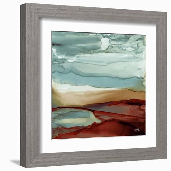 New Sky Square-Elizabeth Medley-Framed Art Print