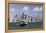 New Skyline of the West Bay Central Financial District of Doha, Qatar, Middle East-Gavin-Framed Premier Image Canvas