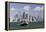 New Skyline of the West Bay Central Financial District of Doha, Qatar, Middle East-Gavin-Framed Premier Image Canvas