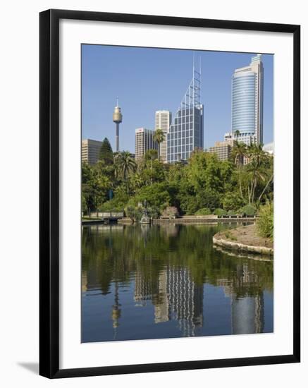 New South Wales, Sydney, the Green Surrounds of the Royal Botanic Gardens, Australia-Andrew Watson-Framed Photographic Print