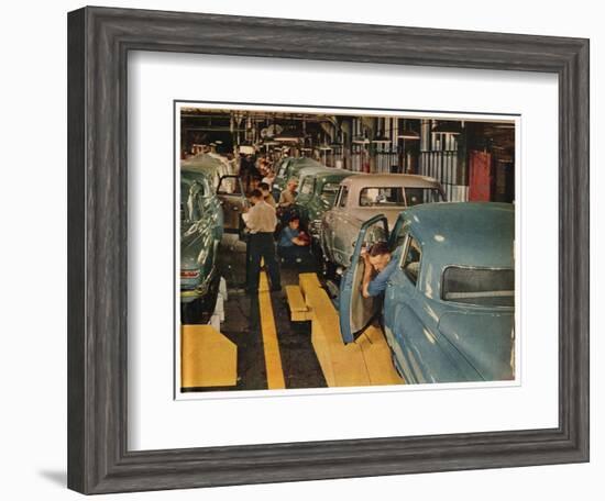 New Studebaker Sedans-Bernard Hoffman-Framed Photographic Print