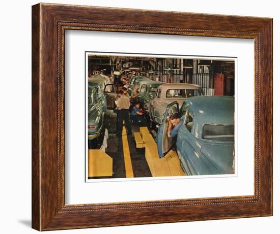 New Studebaker Sedans-Bernard Hoffman-Framed Photographic Print