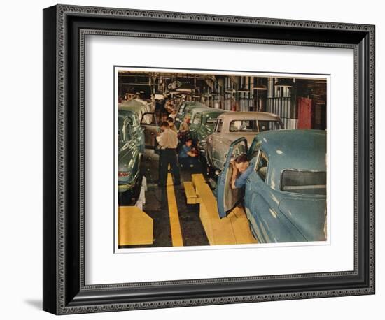 New Studebaker Sedans-Bernard Hoffman-Framed Photographic Print