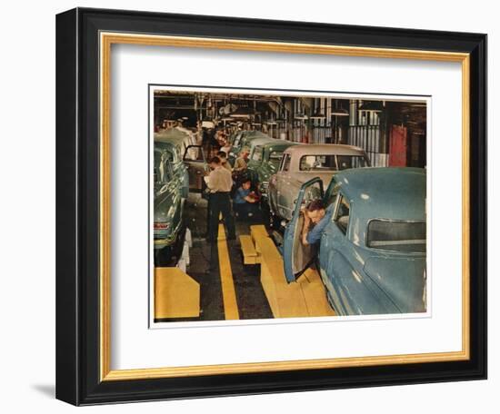 New Studebaker Sedans-Bernard Hoffman-Framed Photographic Print