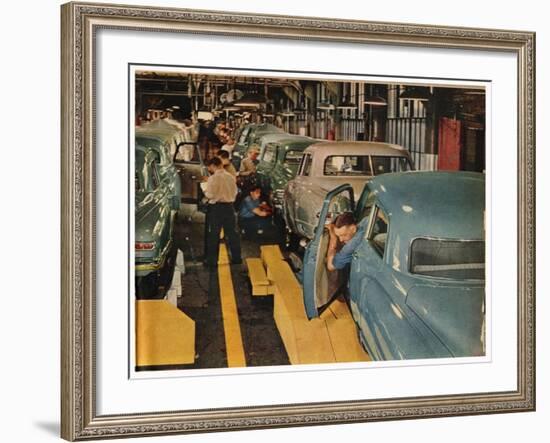 New Studebaker Sedans-Bernard Hoffman-Framed Photographic Print