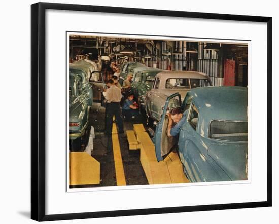 New Studebaker Sedans-Bernard Hoffman-Framed Photographic Print