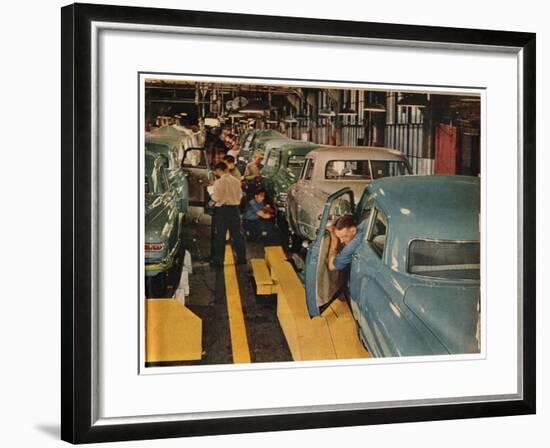 New Studebaker Sedans-Bernard Hoffman-Framed Photographic Print