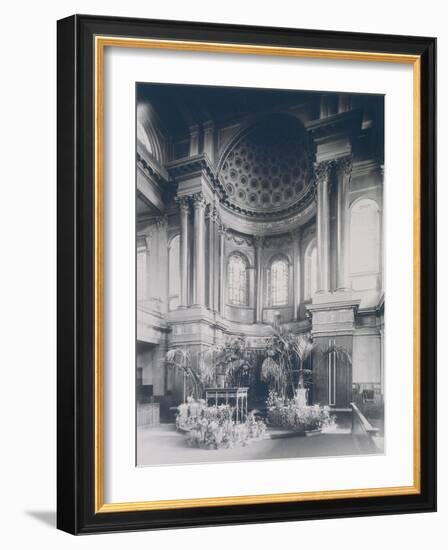 New Synagogue, Great St Helens, London, 1911-null-Framed Photographic Print