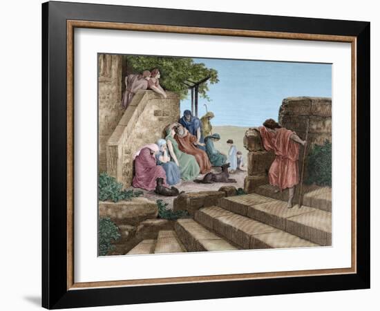 New Testament, Parable of the Prodigal Son-null-Framed Giclee Print