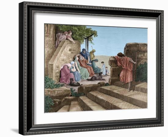 New Testament, Parable of the Prodigal Son-null-Framed Giclee Print