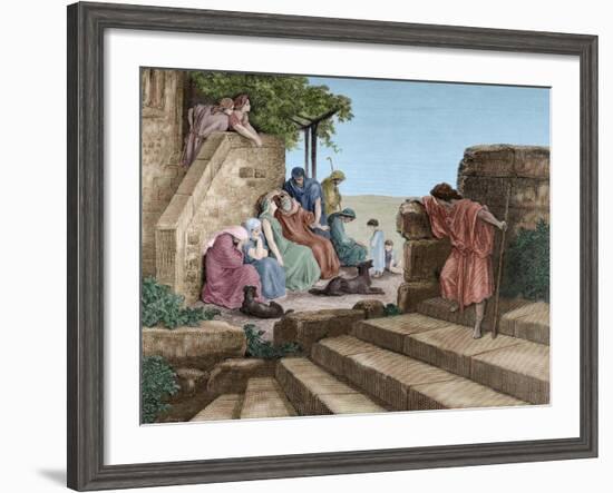 New Testament, Parable of the Prodigal Son-null-Framed Giclee Print