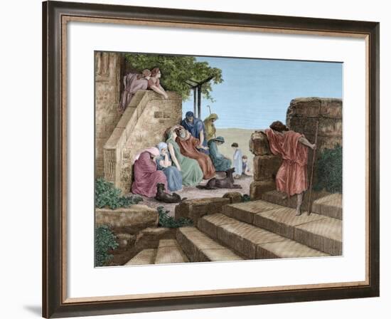 New Testament, Parable of the Prodigal Son-null-Framed Giclee Print