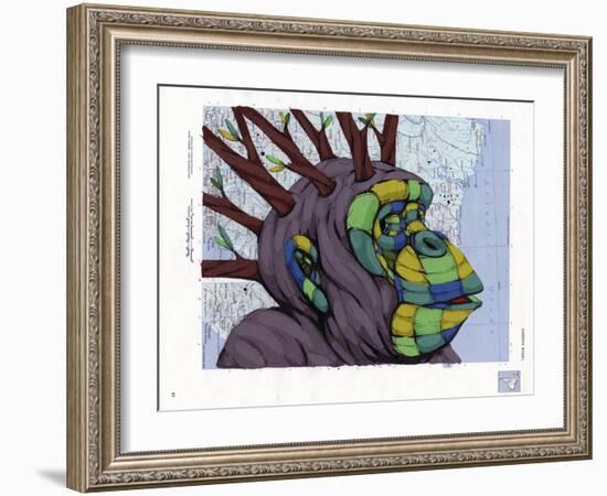 New Thoughts Branching Out-Ric Stultz-Framed Giclee Print