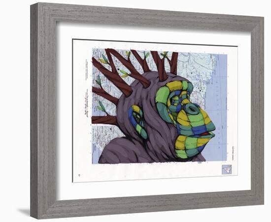 New Thoughts Branching Out-Ric Stultz-Framed Giclee Print