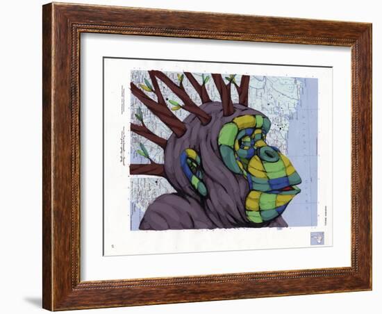 New Thoughts Branching Out-Ric Stultz-Framed Giclee Print