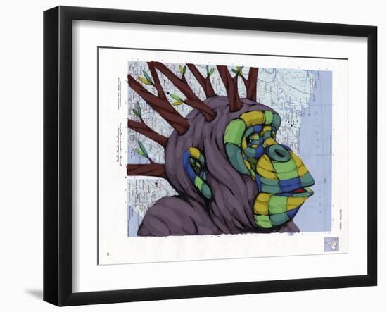 New Thoughts Branching Out-Ric Stultz-Framed Giclee Print