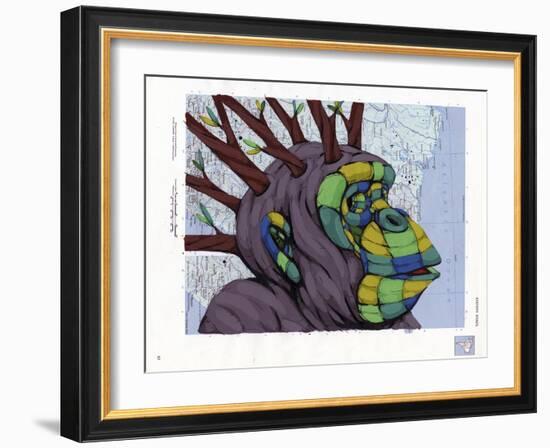 New Thoughts Branching Out-Ric Stultz-Framed Giclee Print