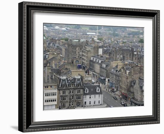 New Town from Edinburgh Castle, Scotland-Cindy Miller Hopkins-Framed Photographic Print