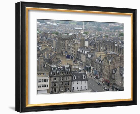 New Town from Edinburgh Castle, Scotland-Cindy Miller Hopkins-Framed Photographic Print