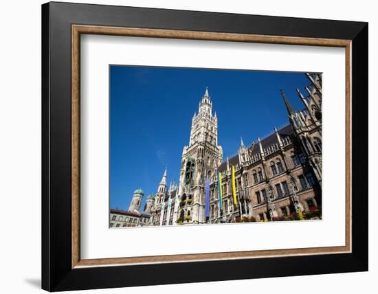 New Town Hall, Marienplatz (Plaza) (Square), Old Town, Munich, Bavaria, Germany, Europe-Richard Maschmeyer-Framed Photographic Print