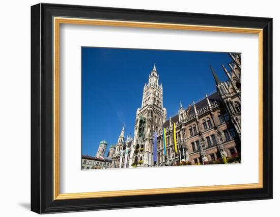 New Town Hall, Marienplatz (Plaza) (Square), Old Town, Munich, Bavaria, Germany, Europe-Richard Maschmeyer-Framed Photographic Print